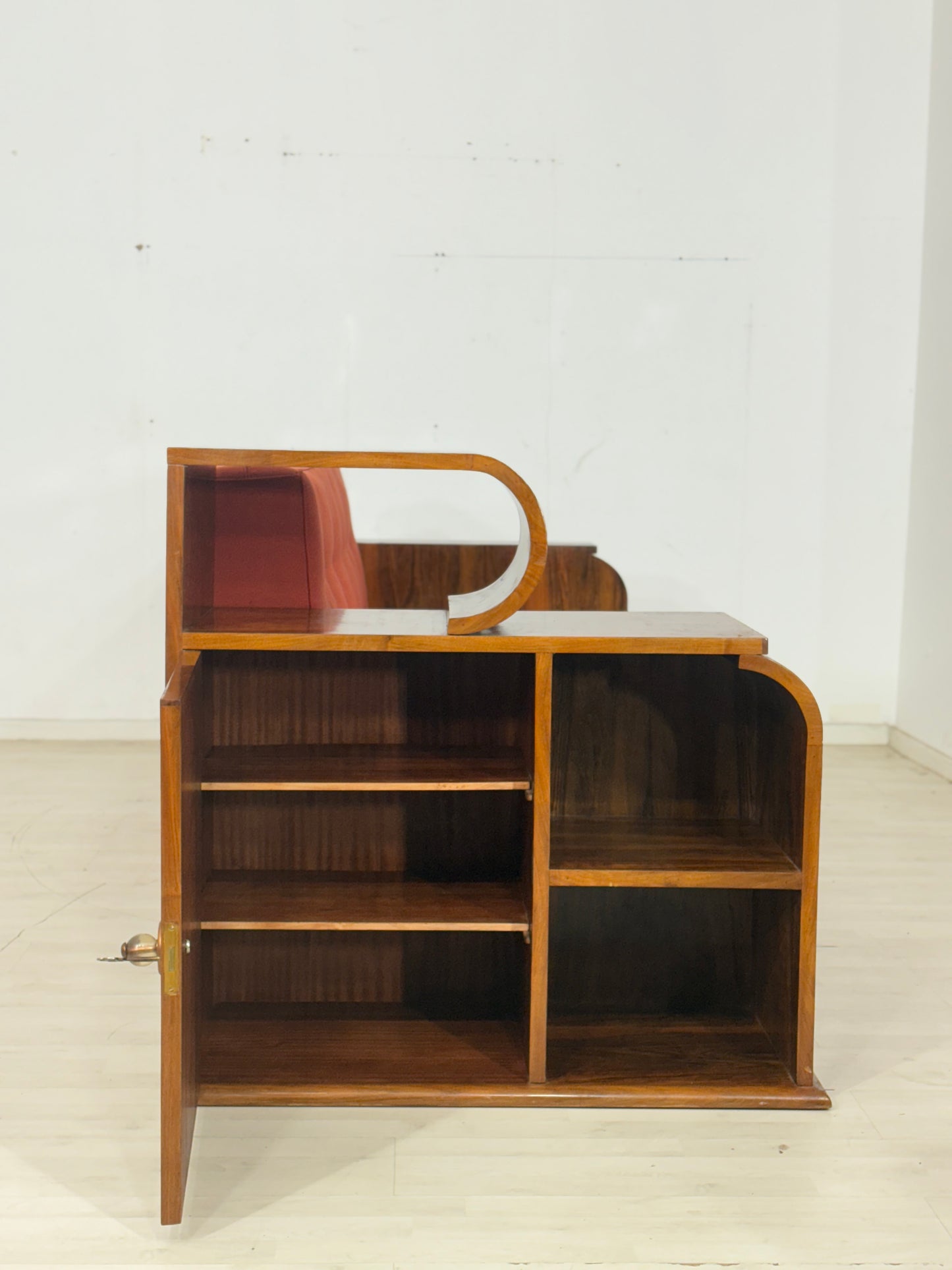 Wunderschönes Art Deco Sofa / Niederländisches Couch / Vintage Daybed / Ausziehbar