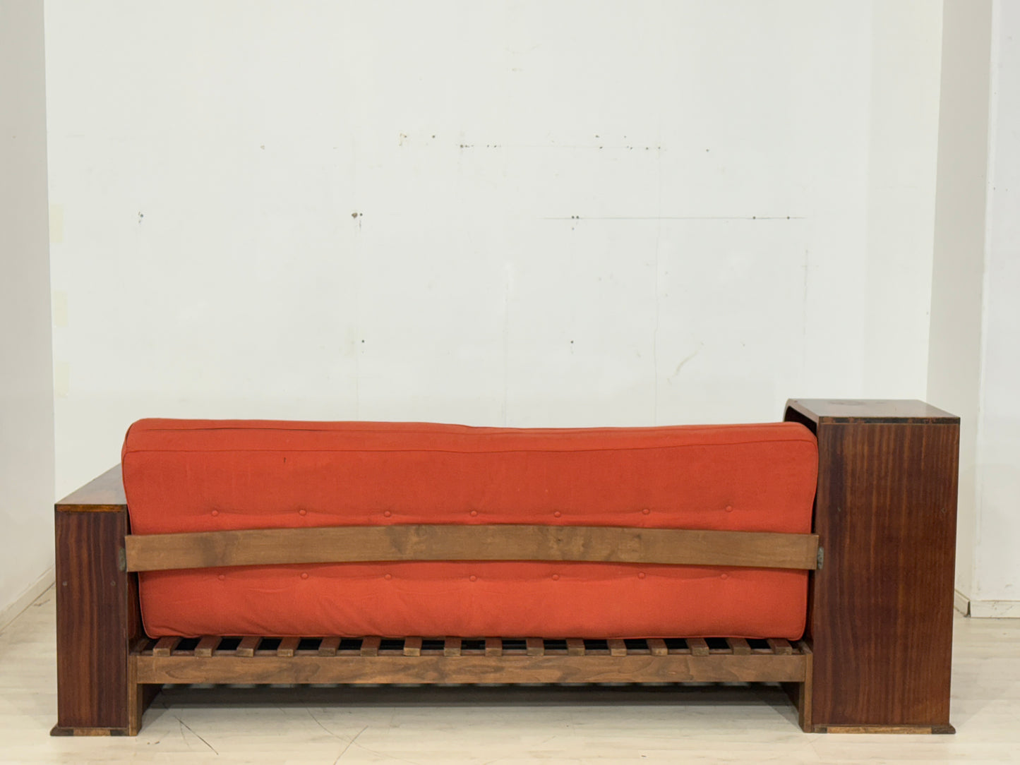 Wunderschönes Art Deco Sofa / Niederländisches Couch / Vintage Daybed / Ausziehbar