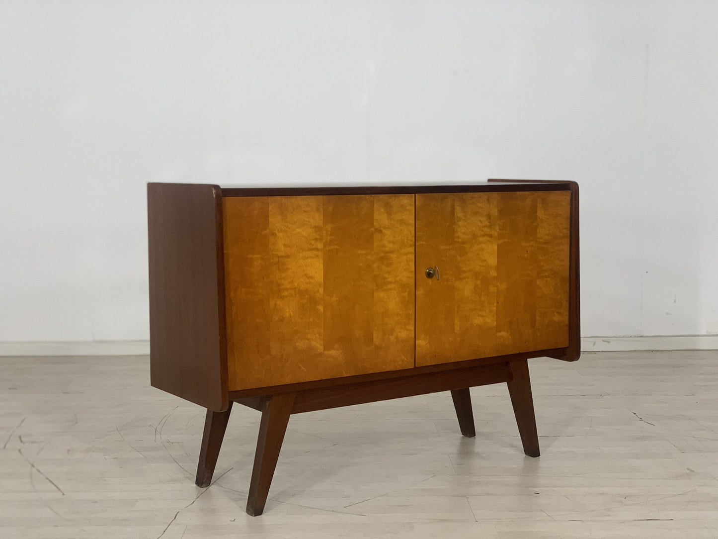 60er JAHRE MID CENTURY KOMMODE SIDEBOARD SCHRANK VINTAGE