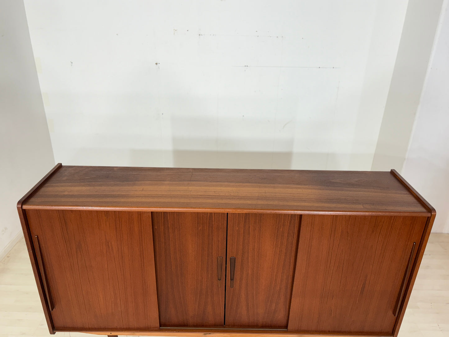 Danish Design Highboard / Teak Sideboard / Barschrank / Wohnzimmerschrank / Vintage Schrank