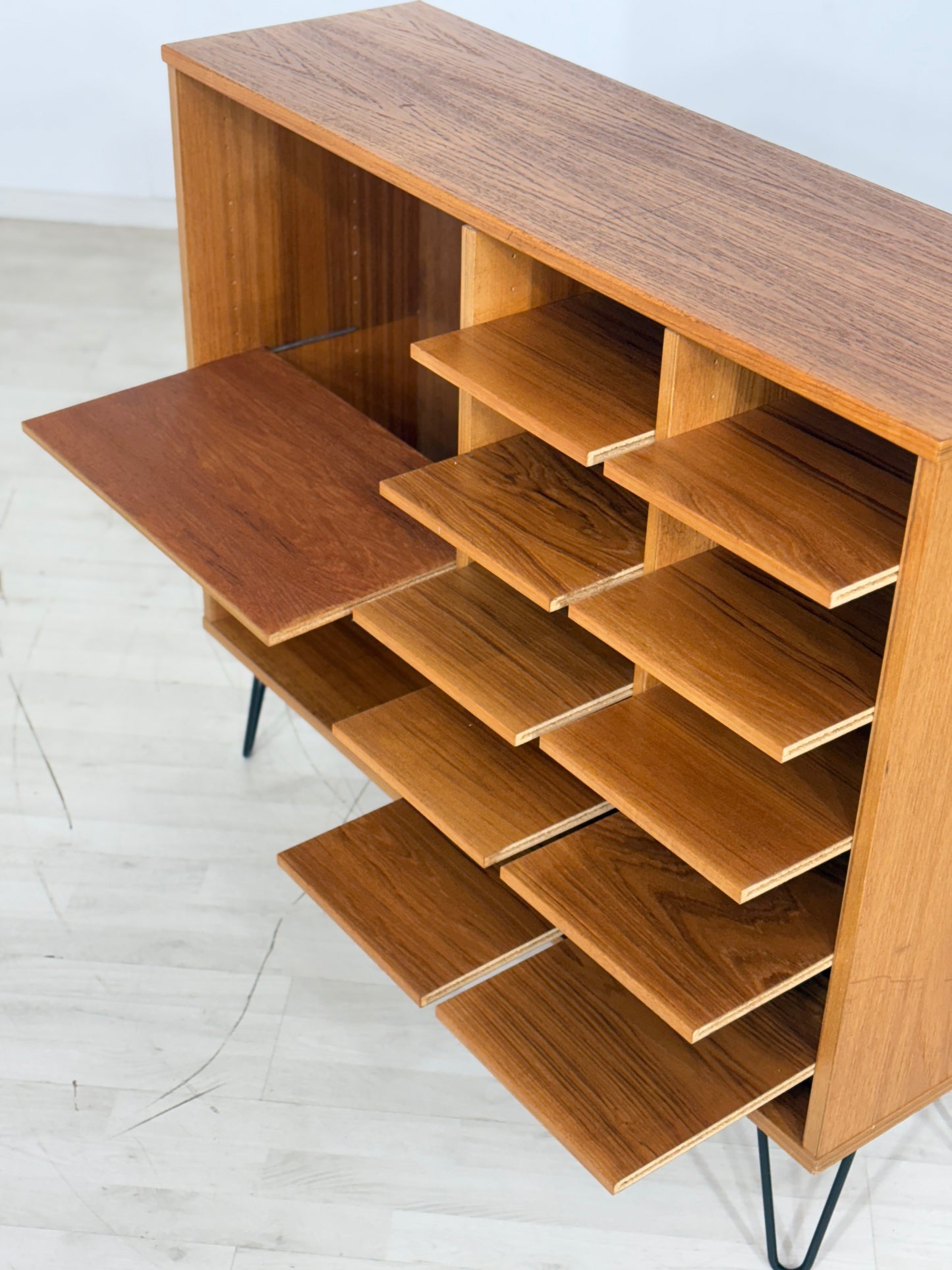 Danish Design Sideboard / Regal / Fächerschrank / Teak Schrank / Vintage Kommode