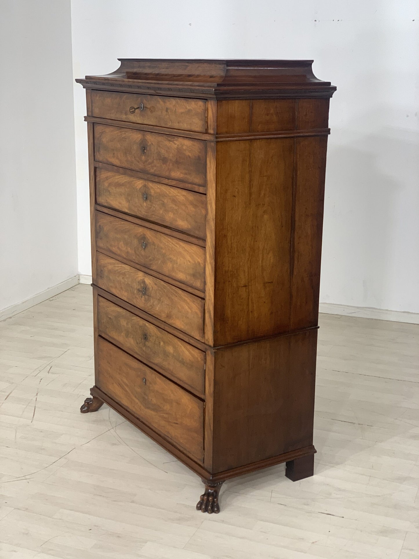 BIEDERMEIER CHEST OF DRAWERS WASHING DRAWERS MEN'S CHEST OF DRAWERS SIDEBOARD CABINET AROUND 1900