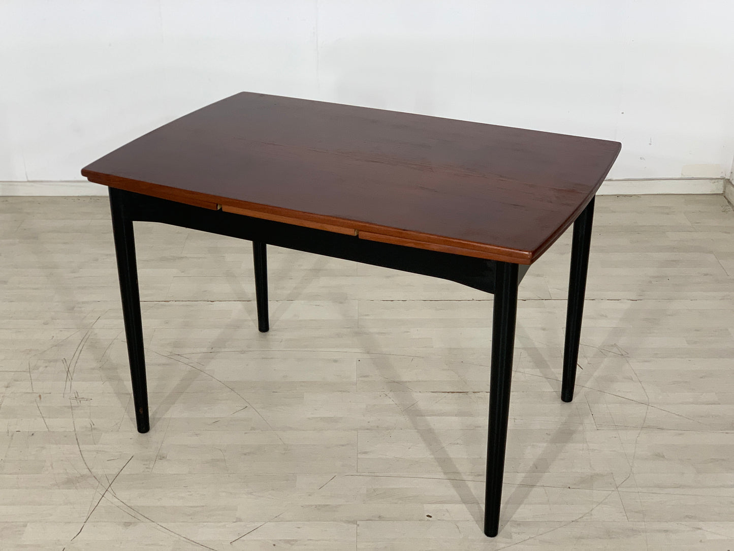 MID CENTURY DANISH TEAK DINING TABLE VINTAGE