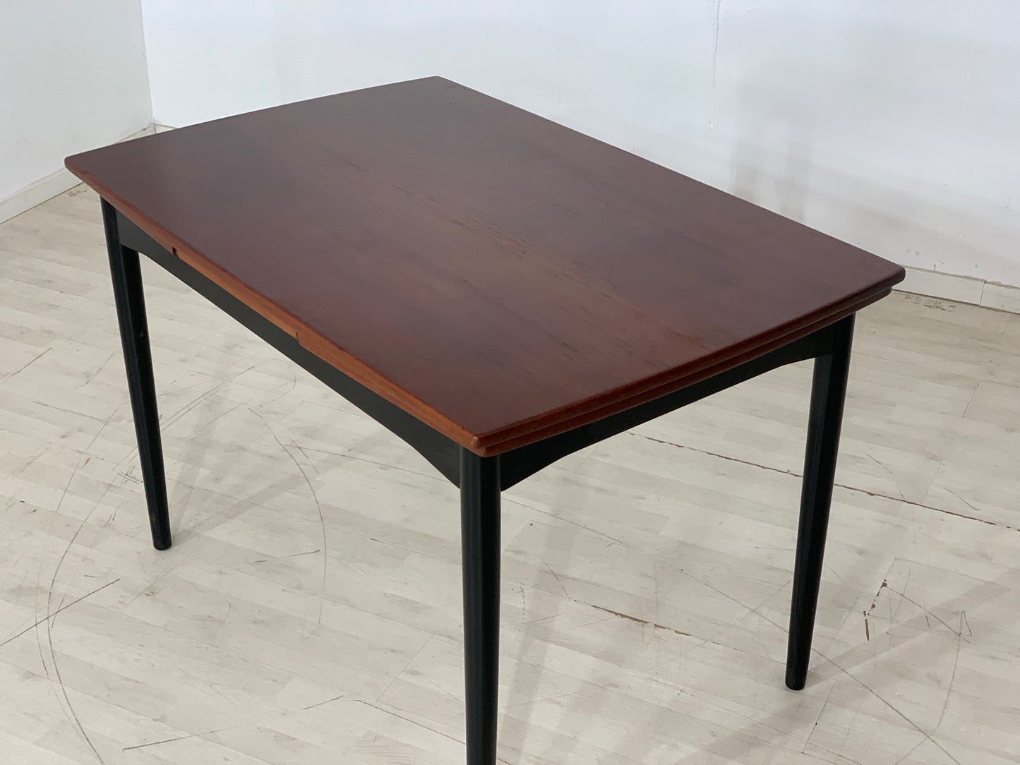 MID CENTURY DANISH TEAK DINING TABLE VINTAGE