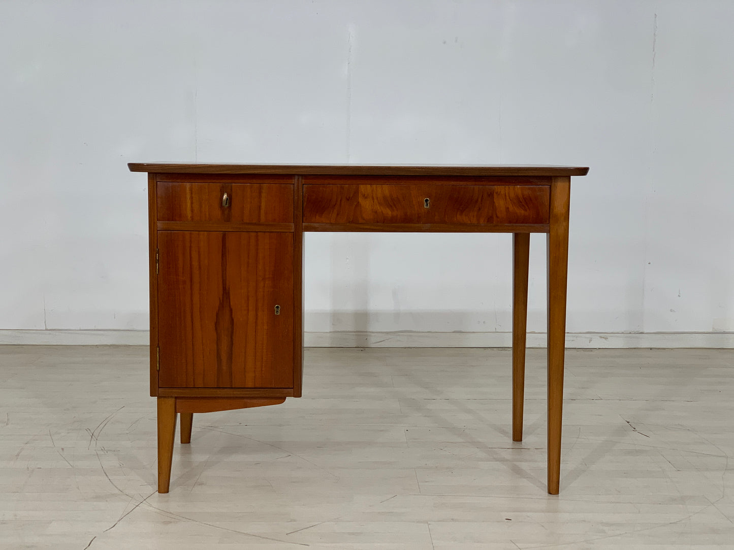 BUREAU DANOIS EN TECK TABLE BUREAU VINTAGE