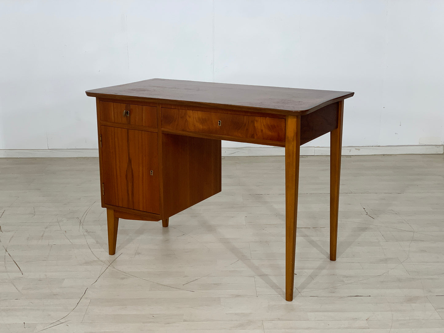 DANISH TEAK DESK TABLE DESK VINTAGE