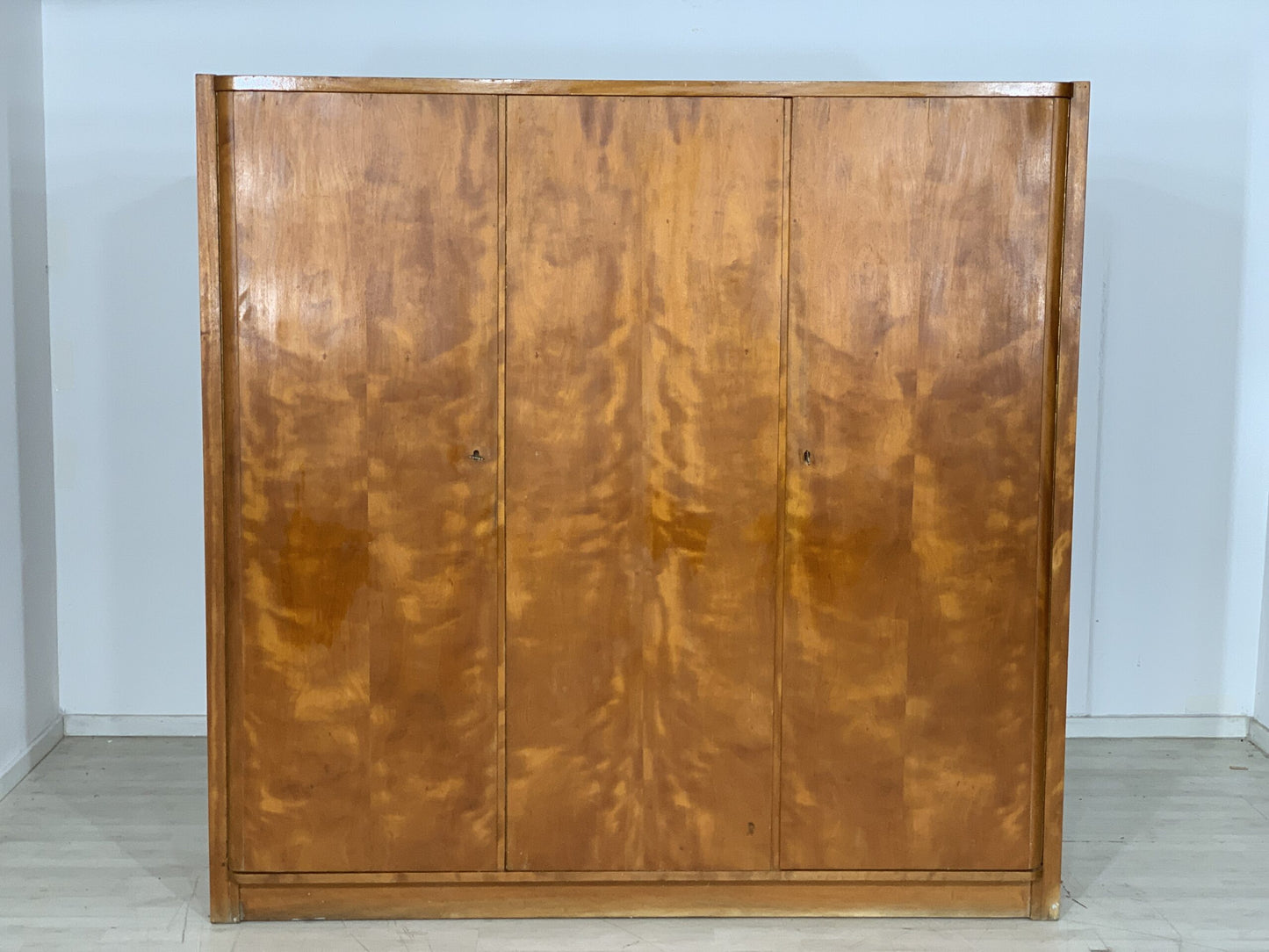 MID CENTURY KLEIDERSCHRANK SCHLAFZIMMERSCHRANK WÄSCHESCHRANK VINTAGE