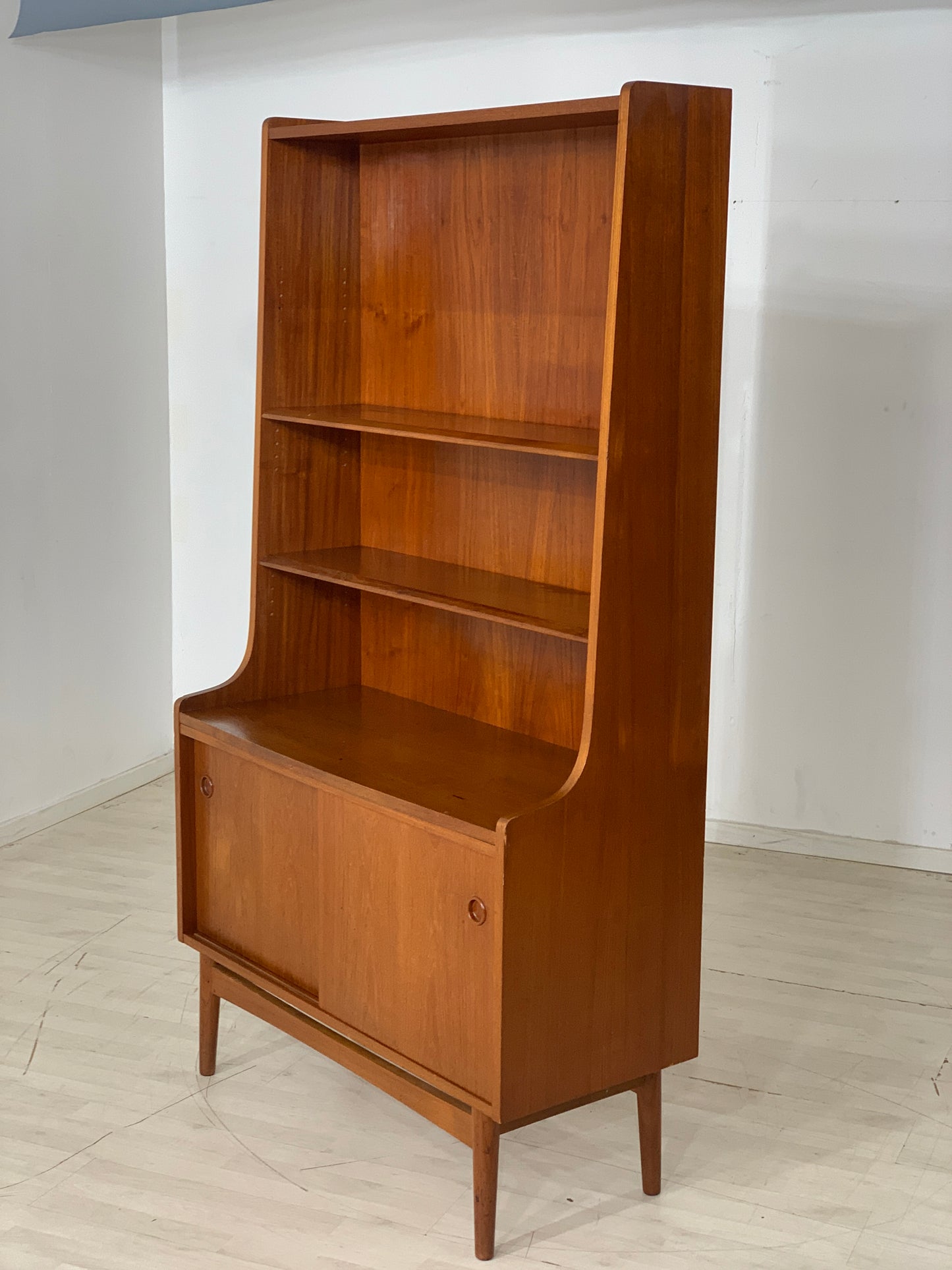 DANISH TEAK REGAL SCHRANK BÜCHERREGAL VINTAGE