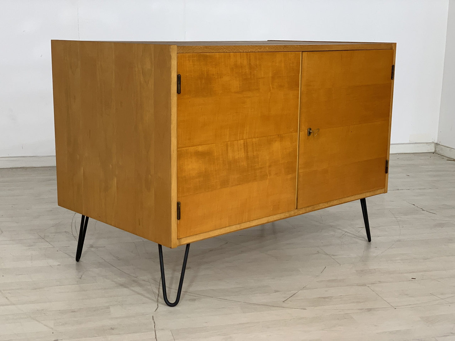 Commode du milieu du siècle, buffet, armoire de couloir, buffet, vintage