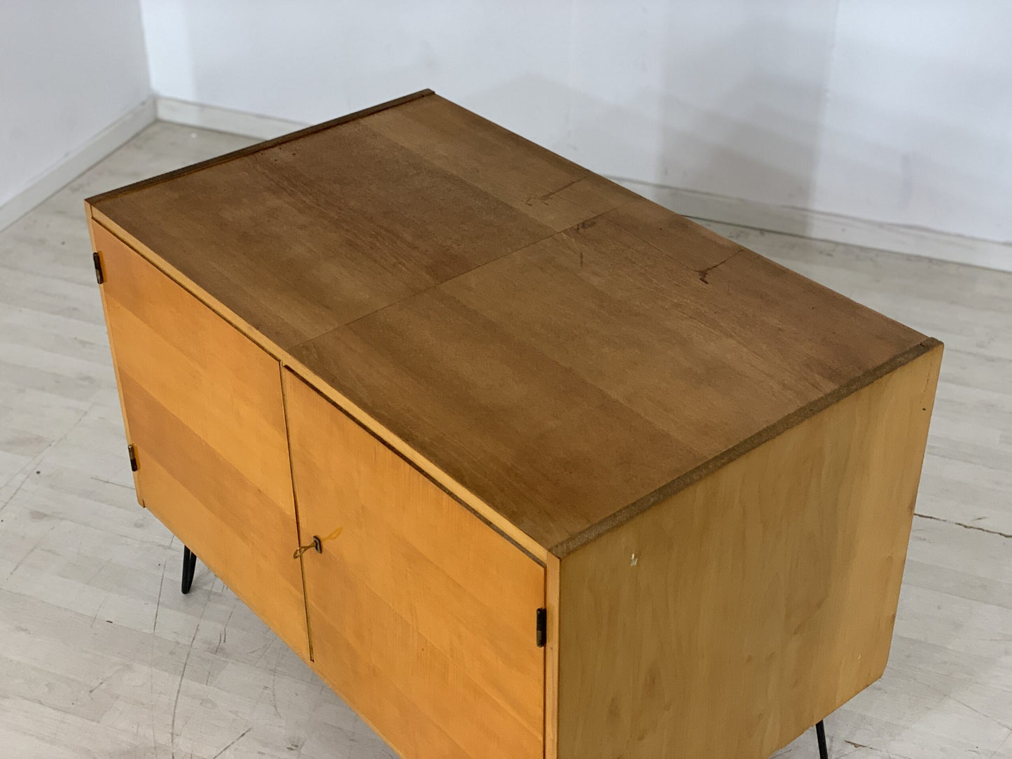 Mid Century Kommode Anrichte Schrank Flurschrank Sideboard Vintage