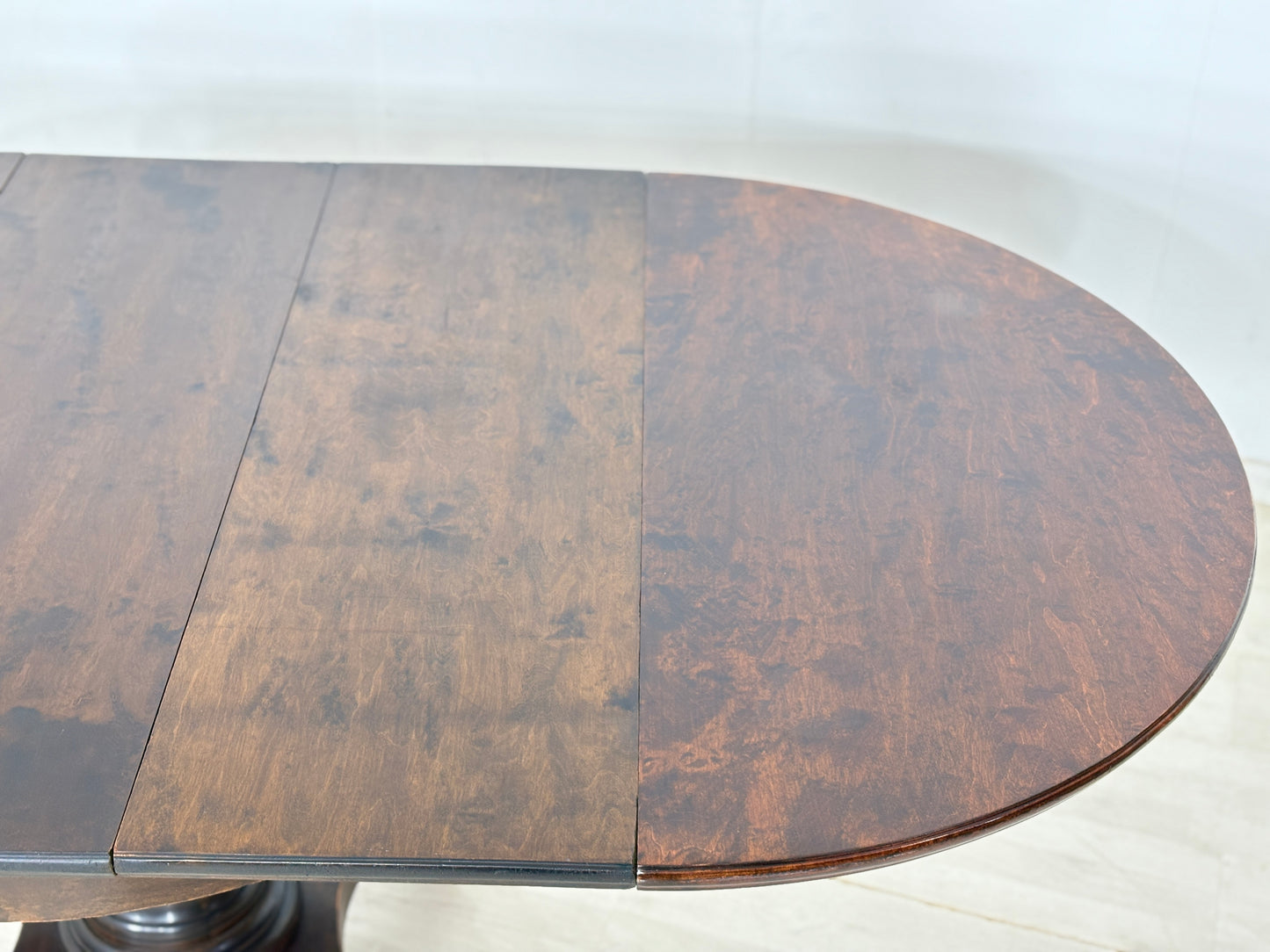 Gründerzeit Esstisch / runder ausziehbarer Tisch / Küchentisch / Vintage dining Table