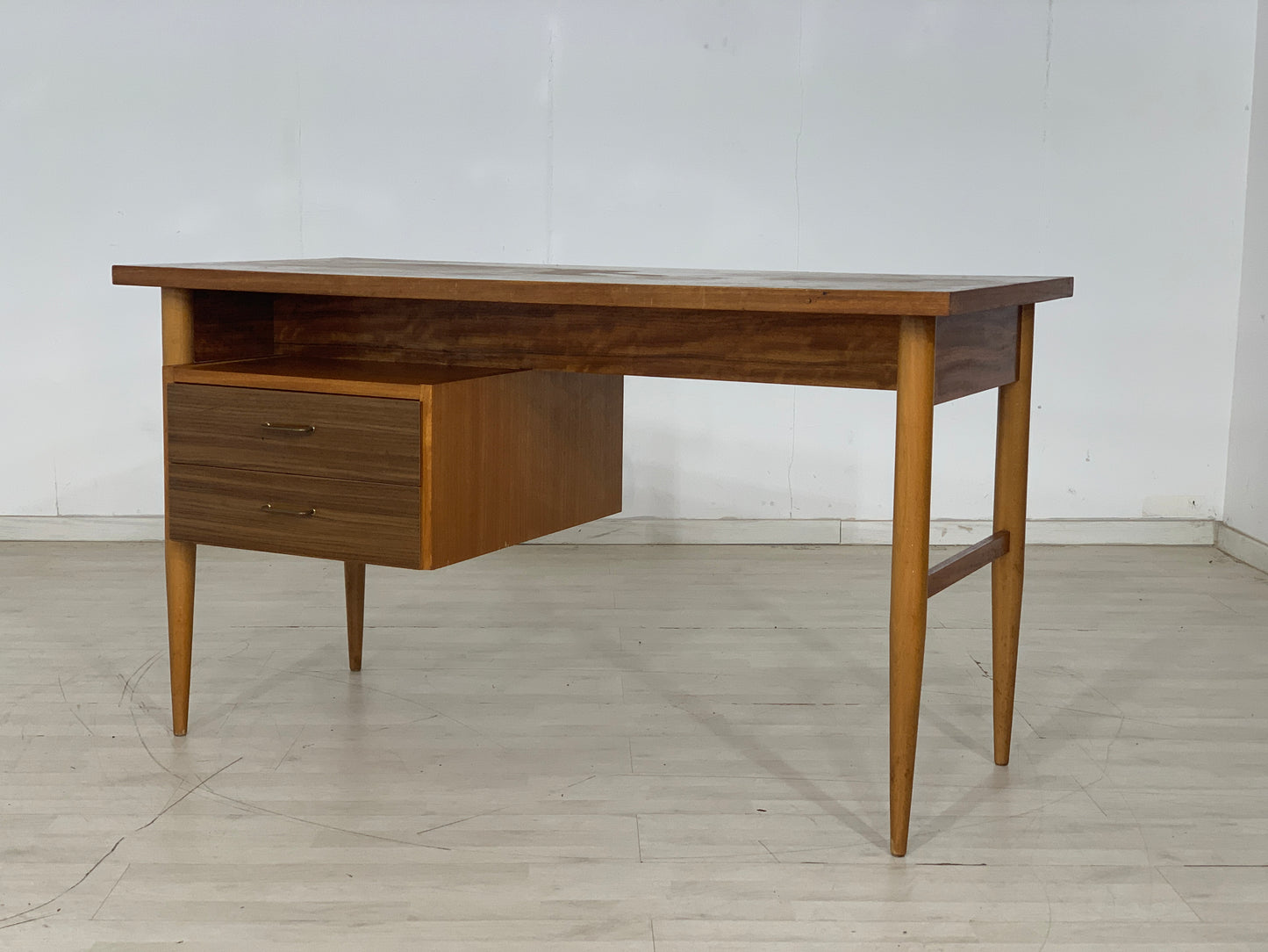 MID CENTURY SCHREIBTISCH TISCH DESK VINTAGE