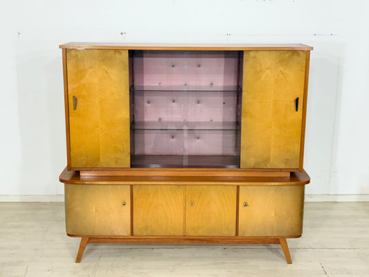 Wunderschönes Vintage Highboard / Barschrank / Sideboard / Geschirrschrank