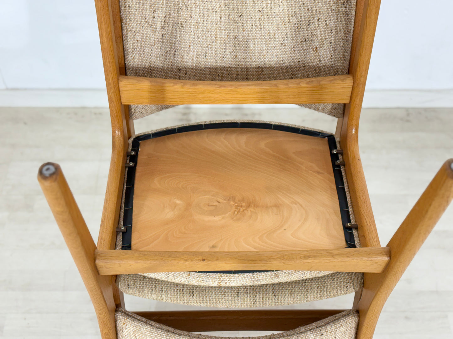 6er Set Mid-Century Erik Buch Stühle / Esszimmerstühle / Küchenstühle