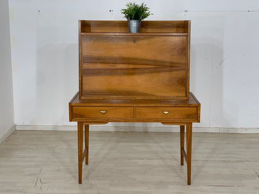 Mid Century Sekretär Schreibtisch Schreibschrank Schrank Vintage