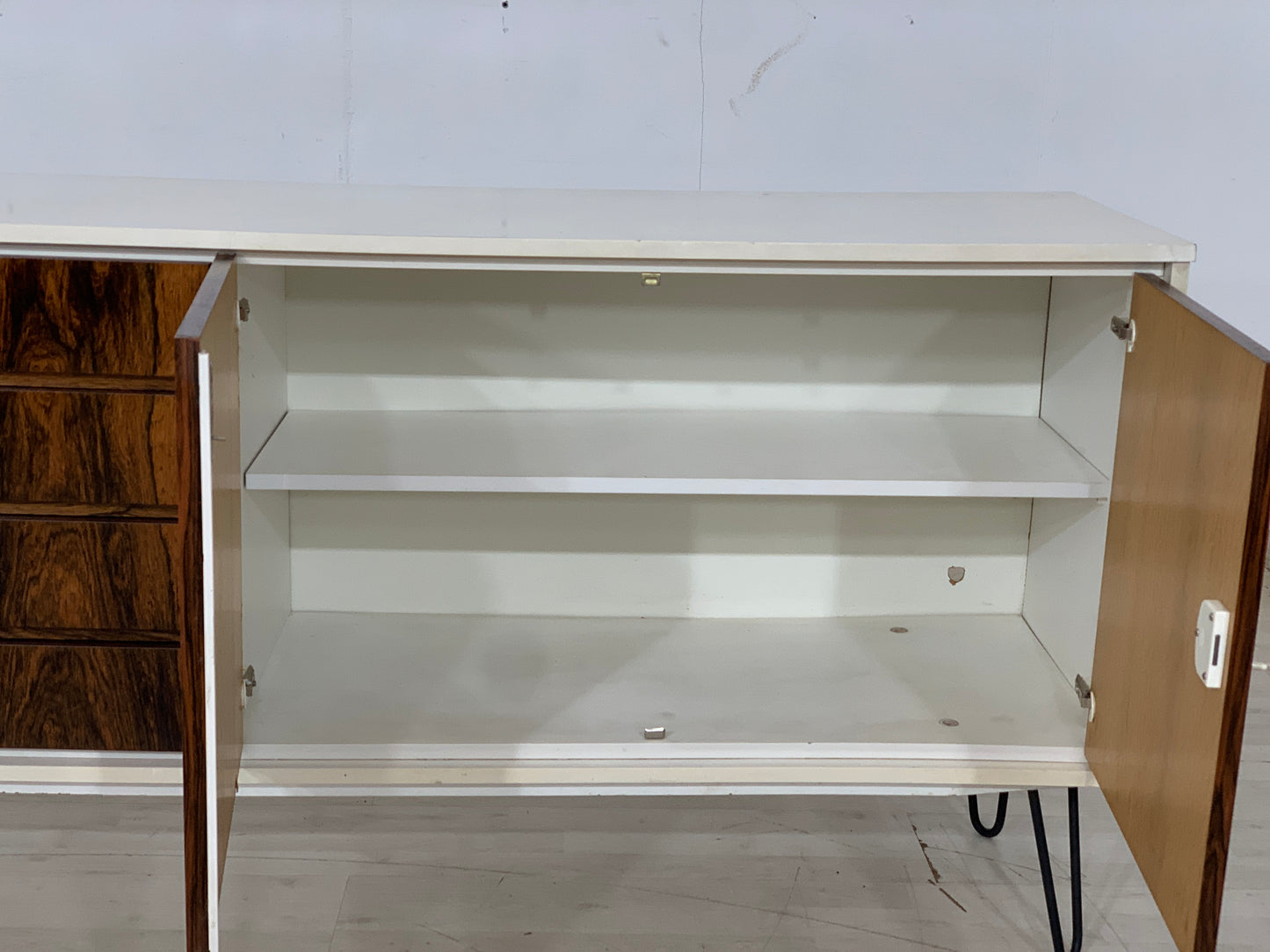 Mid Century Sideboard Anrichte Wohnzimmerschrank Kommode Vintage