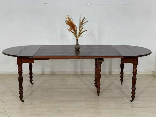 Gründerzeit Esstisch Tisch ausziehbar um 1880