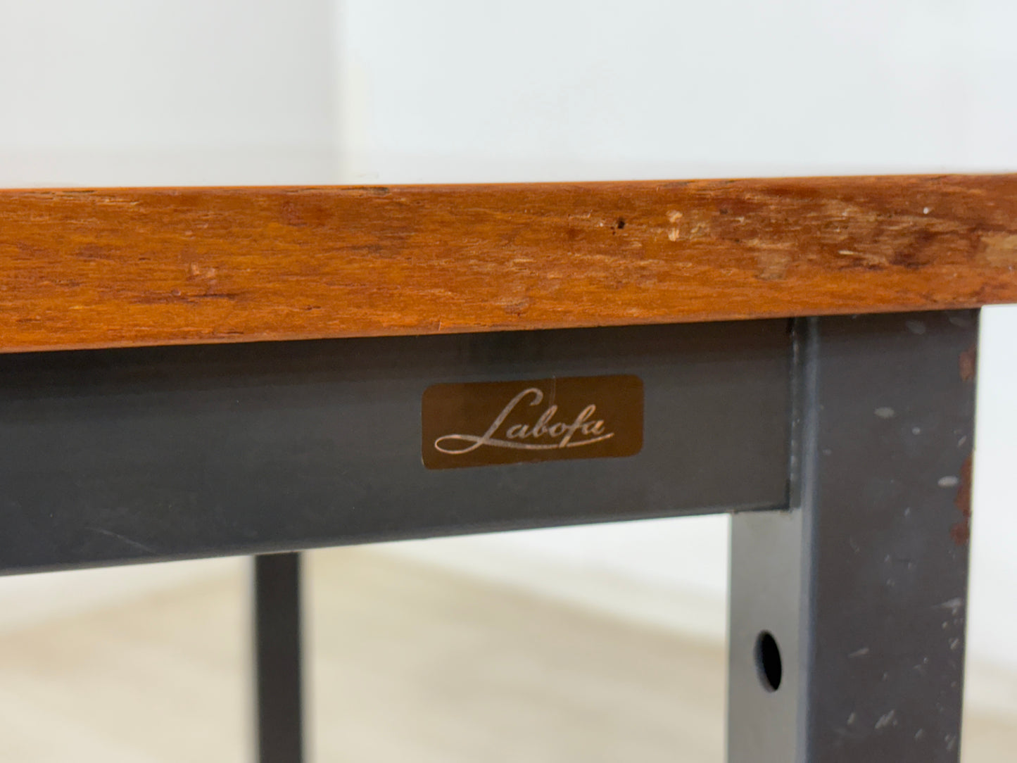 Dänischer Teak Esstisch / Labofa Schreibtisch / Küchentisch / Bürotisch / Holz Tisch