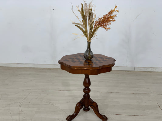 Barockstil Schachtisch Couchtisch Holz Tisch Beistelltisch Vintage