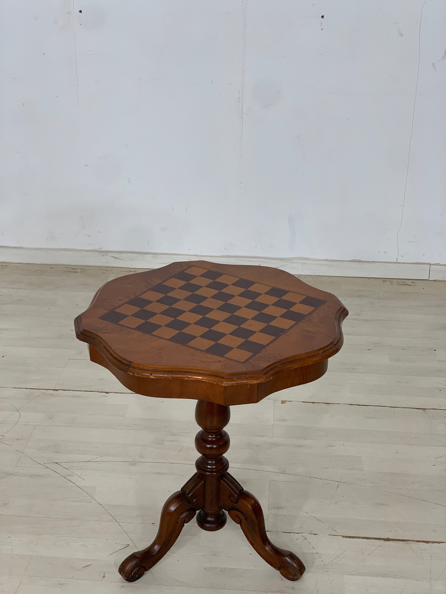Barockstil Schachtisch Couchtisch Holz Tisch Beistelltisch Vintage