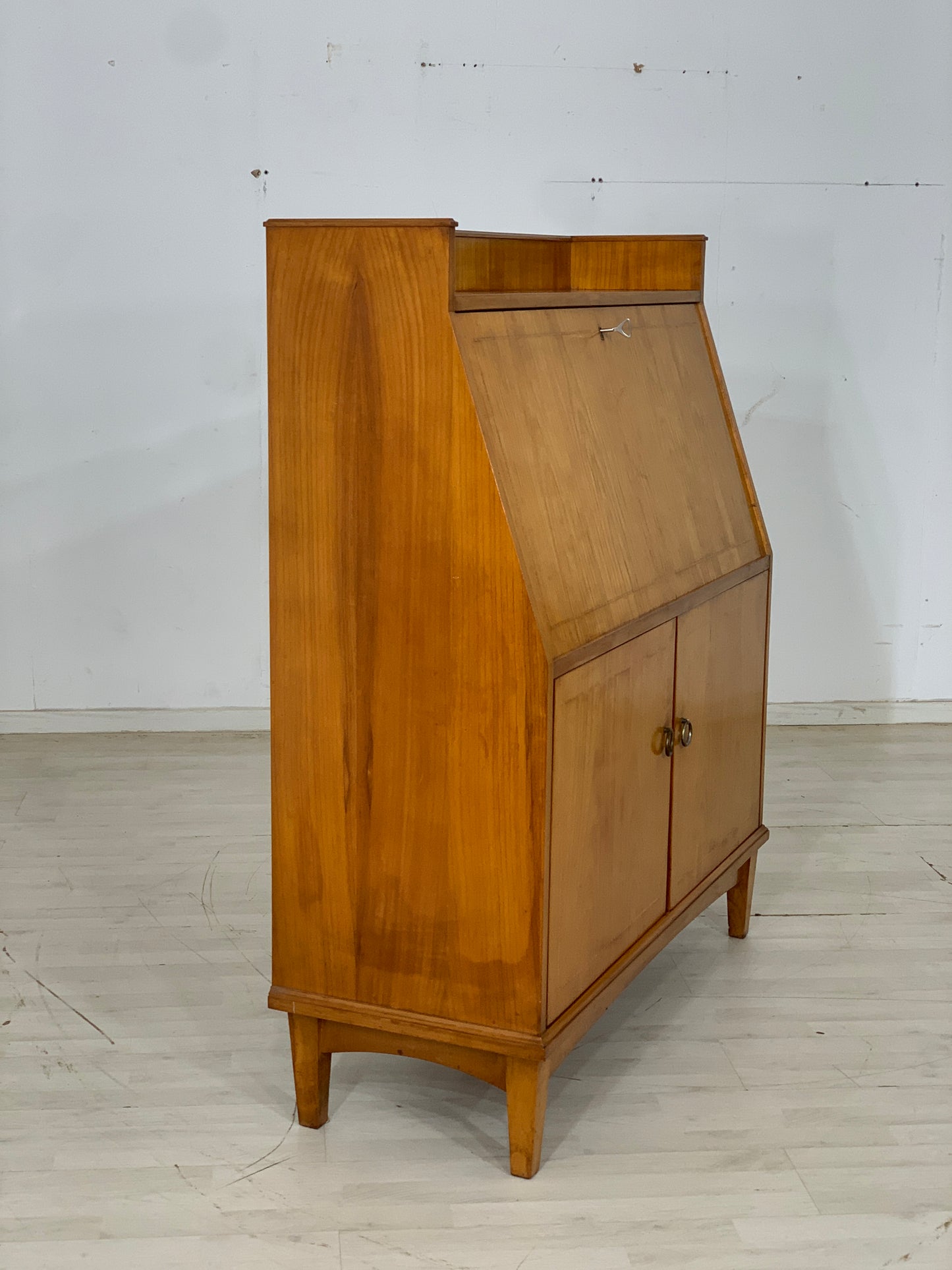 Mid Century Sekretär Schreibschrank Schreibtisch Vintage