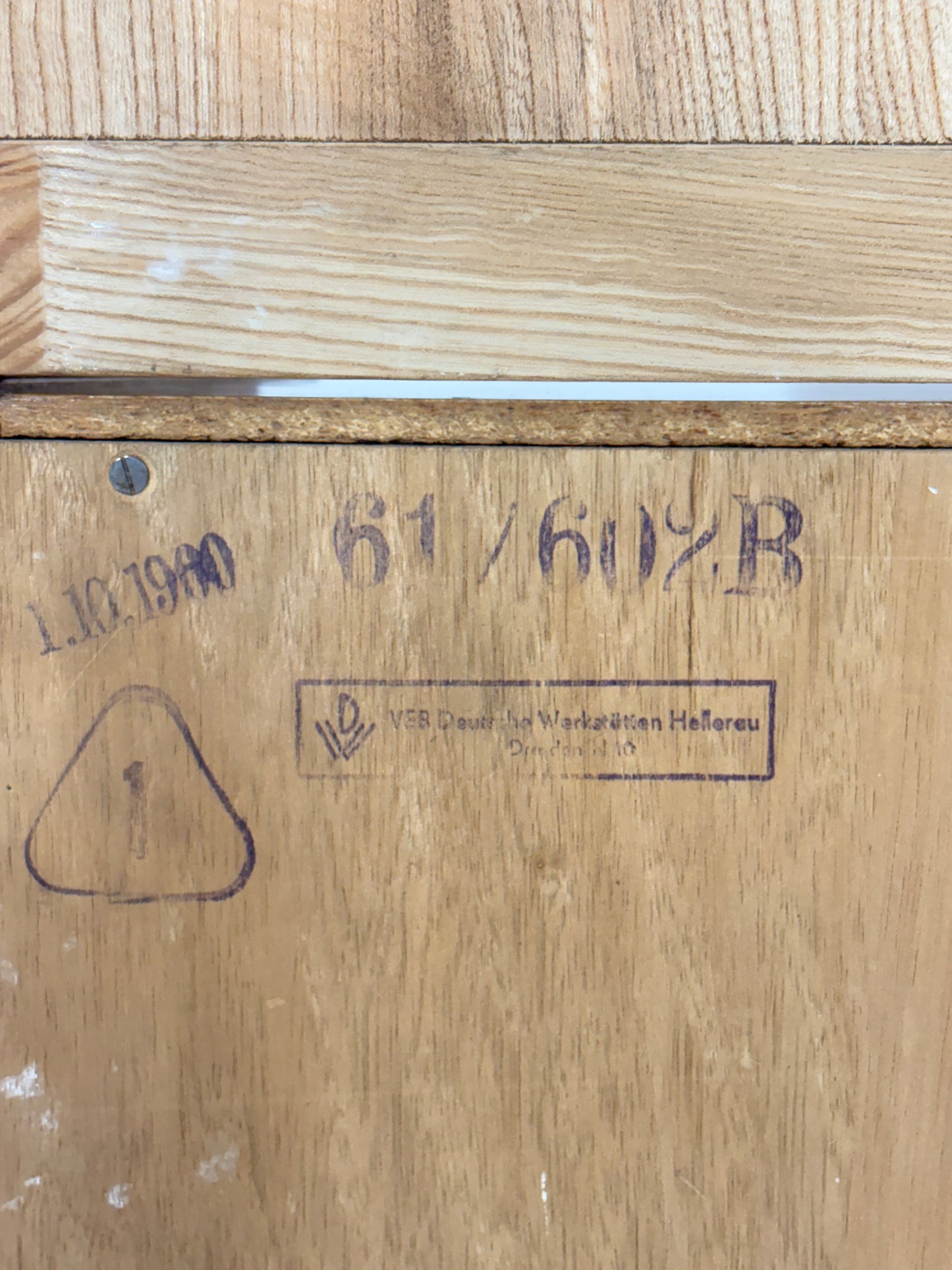 Vintage Hellerau Highboard / Regal / Schrank – 60er Jahre