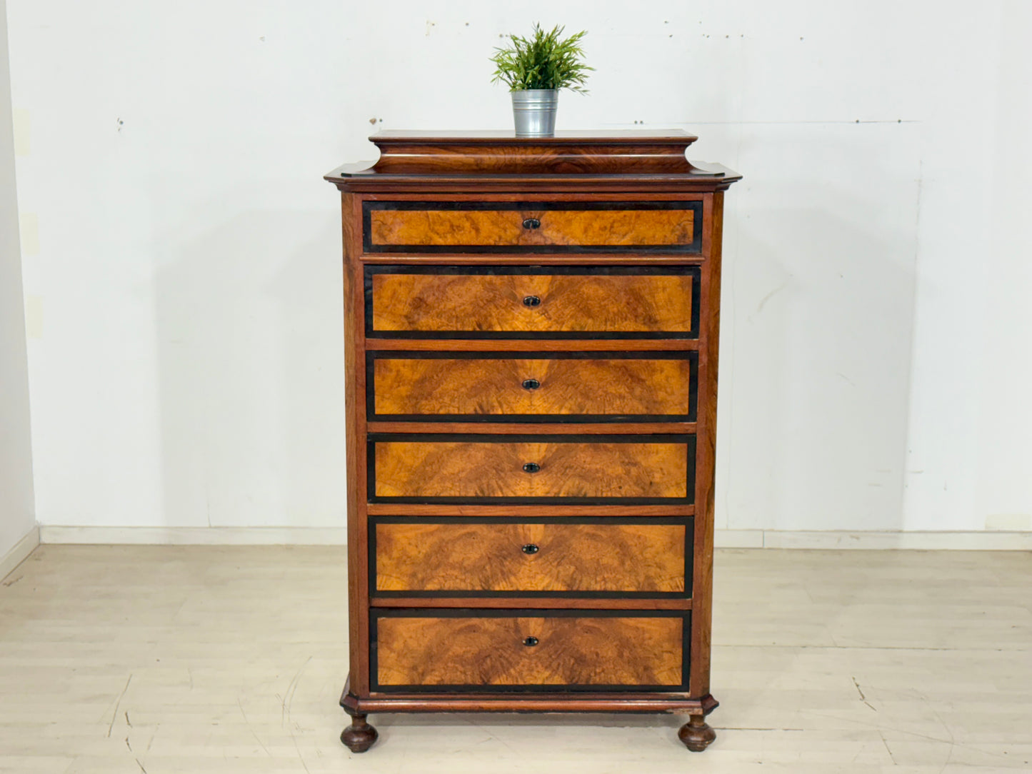 Sehr schöne Antike Chiffonnière Kommode / Waschkommode um 1900 Biedermeier Stil