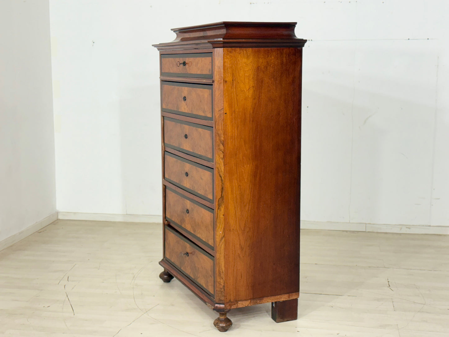 Sehr schöne Antike Chiffonnière Kommode / Waschkommode um 1900 Biedermeier Stil