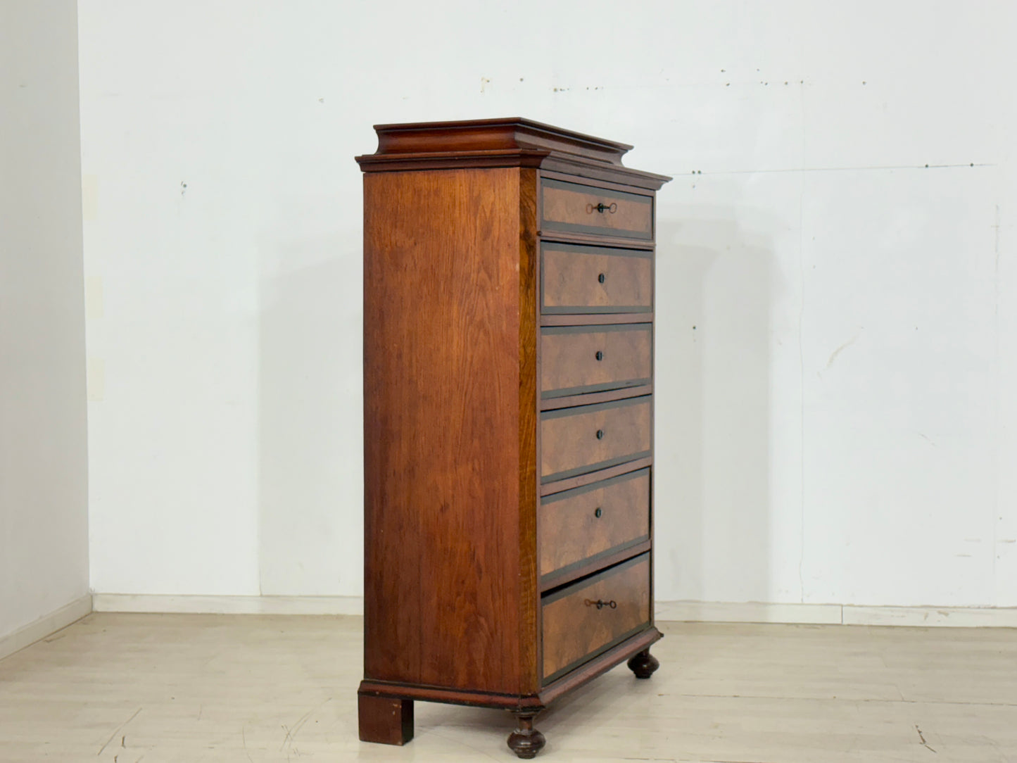 Sehr schöne Antike Chiffonnière Kommode / Waschkommode um 1900 Biedermeier Stil
