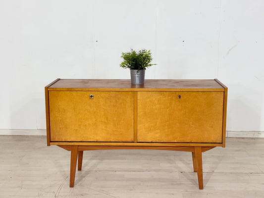 Mid-Century Kommode / Sideboard / Vintage Barschrank – 60er Jahre