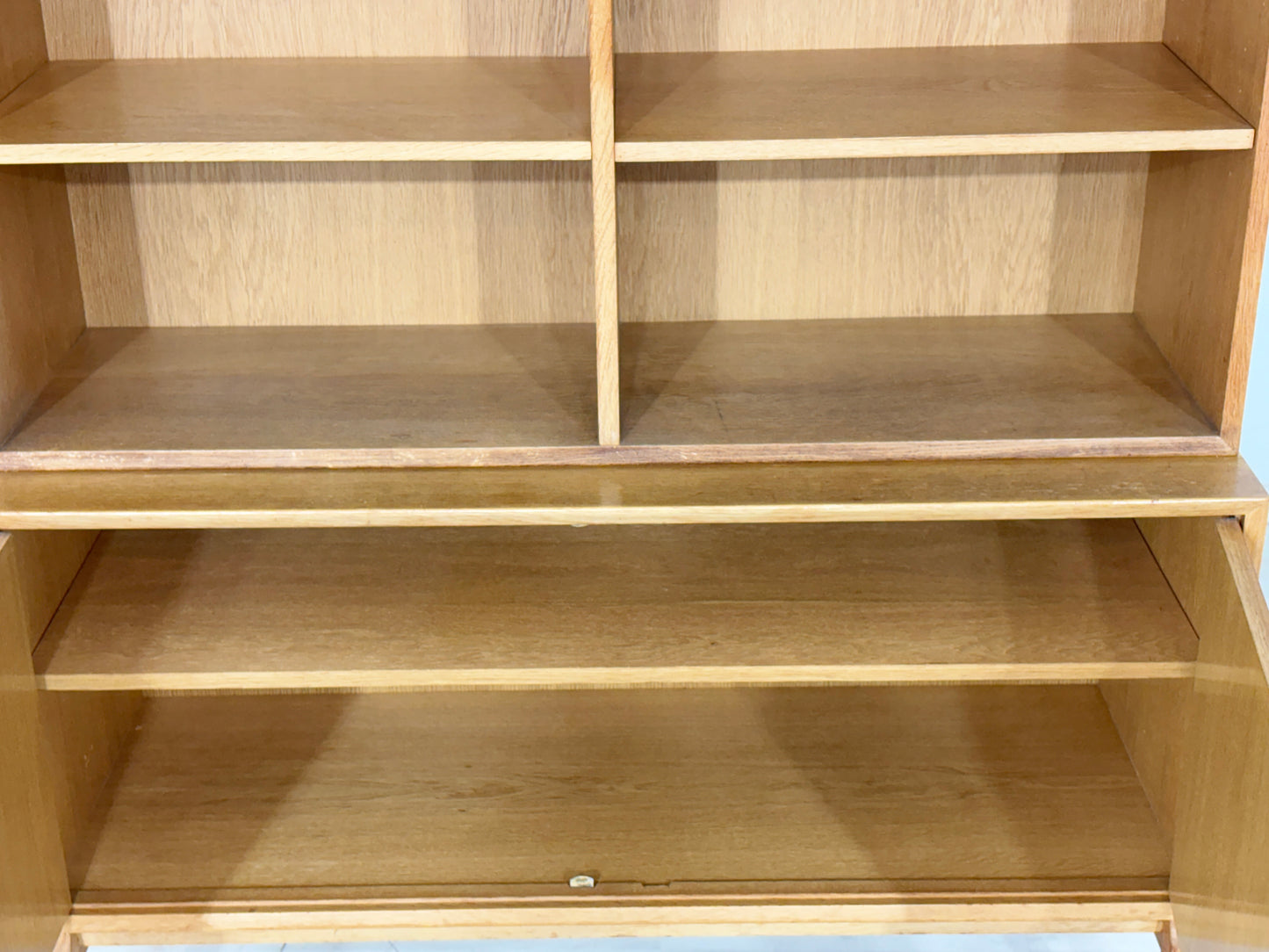 Vintage Klassiker: IKEA MTP Regal / Highboard / Sideboard  – Eiche – Design Marianne Richter