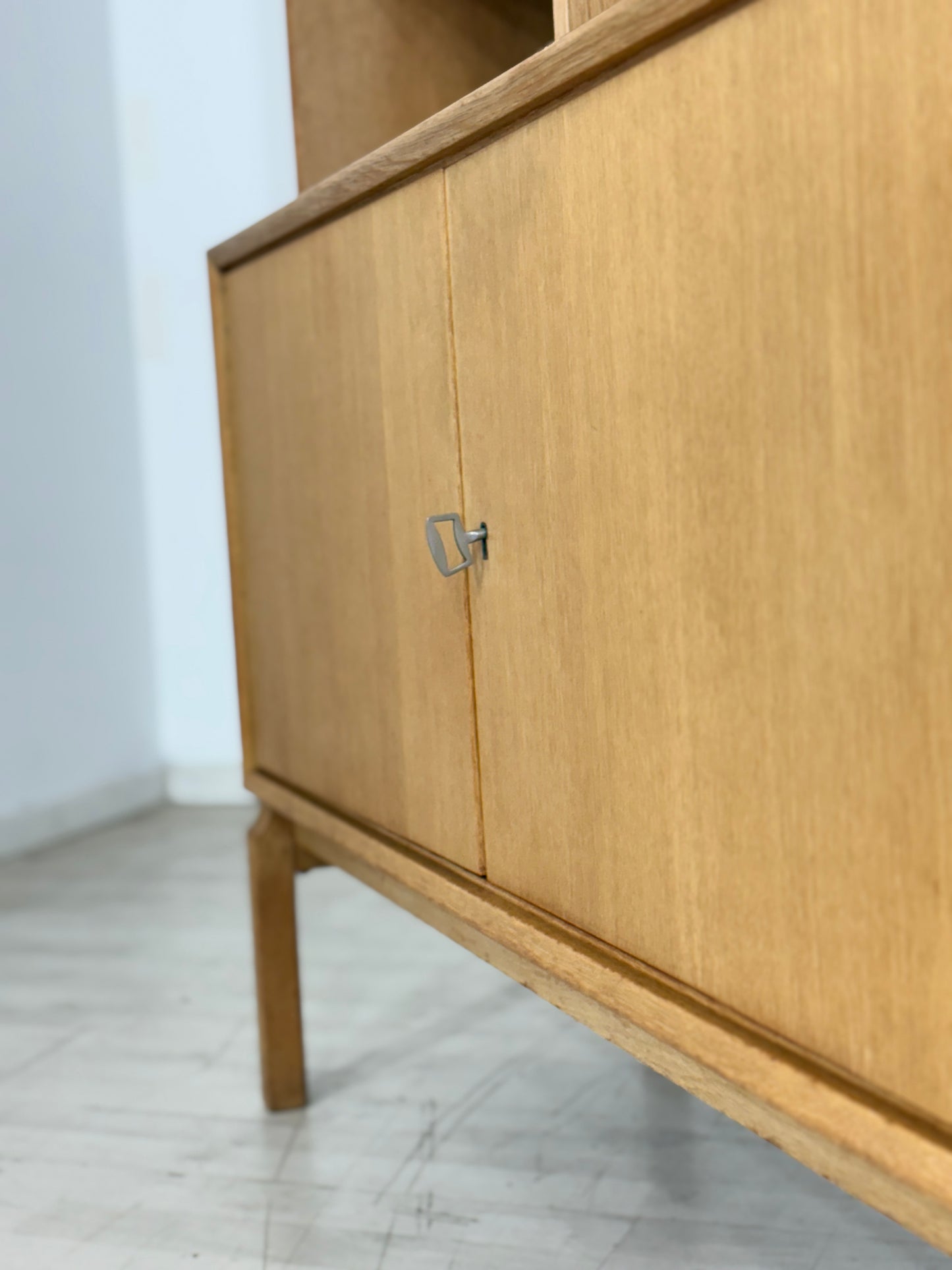 Vintage Klassiker: IKEA MTP Regal / Highboard / Sideboard  – Eiche – Design Marianne Richter