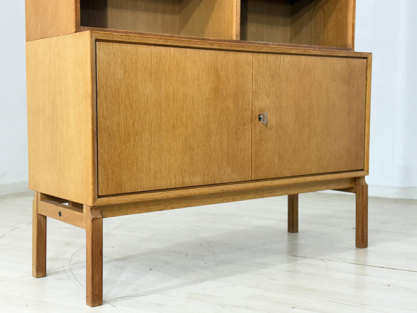 Vintage Klassiker: IKEA MTP Regal / Highboard / Sideboard  – Eiche – Design Marianne Richter