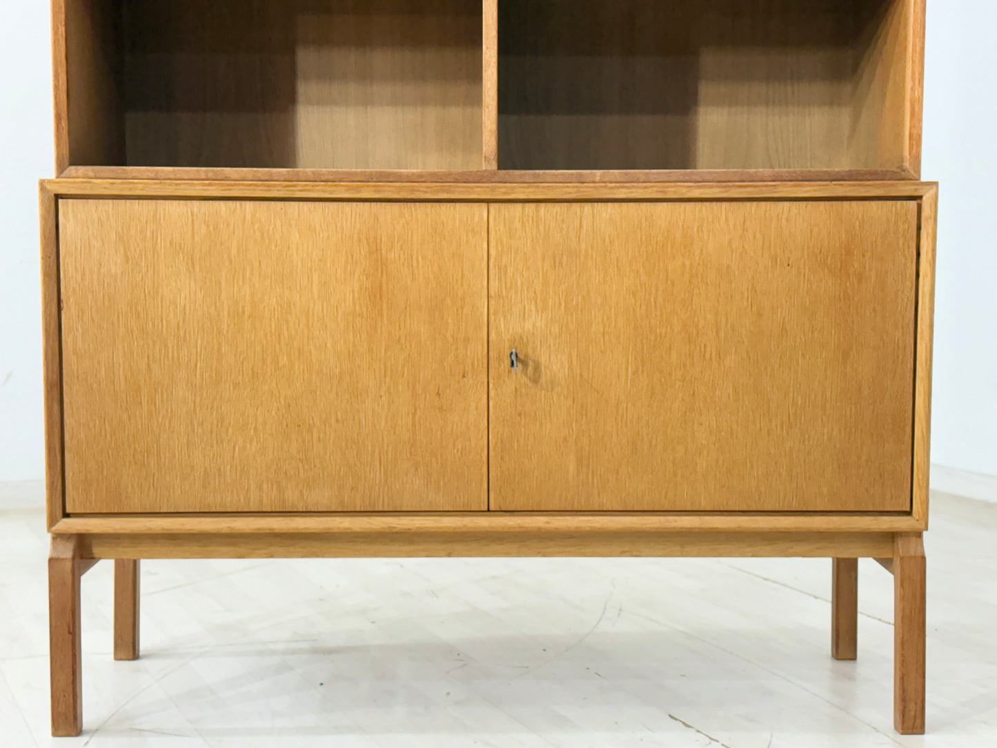 Vintage Klassiker: IKEA MTP Regal / Highboard / Sideboard  – Eiche – Design Marianne Richter