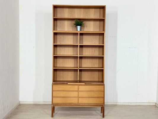 Mid Century Klassiker: IKEA MTP Regal / Highboard / Sideboard – Eiche – Design Marianne Richter