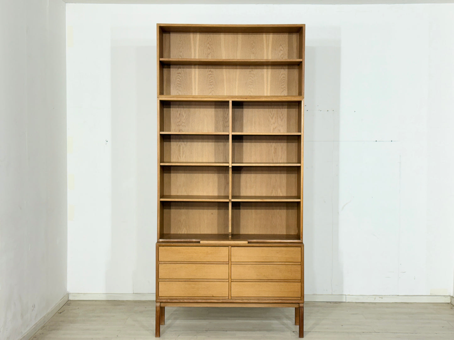 Mid Century Klassiker: IKEA MTP Regal / Highboard / Sideboard – Eiche – Design Marianne Richter