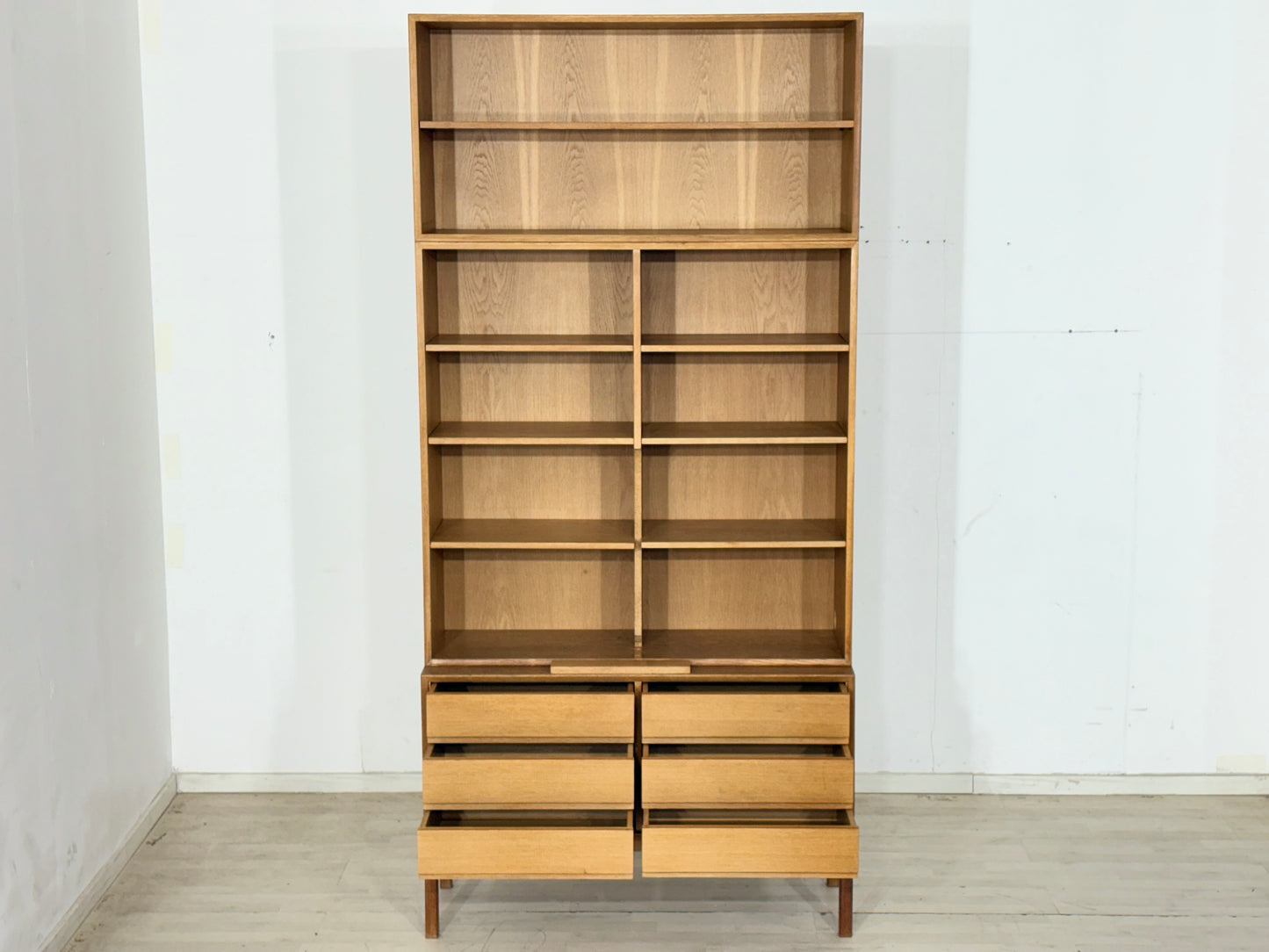Mid Century Klassiker: IKEA MTP Regal / Highboard / Sideboard – Eiche – Design Marianne Richter