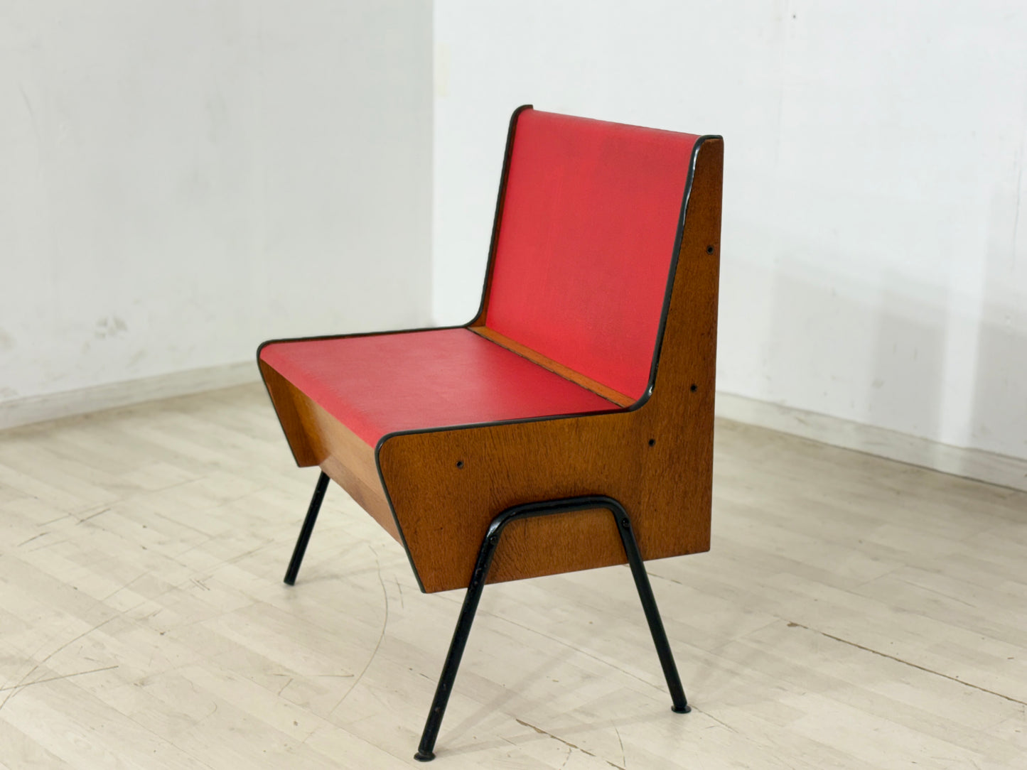 Vintage Design Sitzbank – Mid Century Essbank Industrial-Look