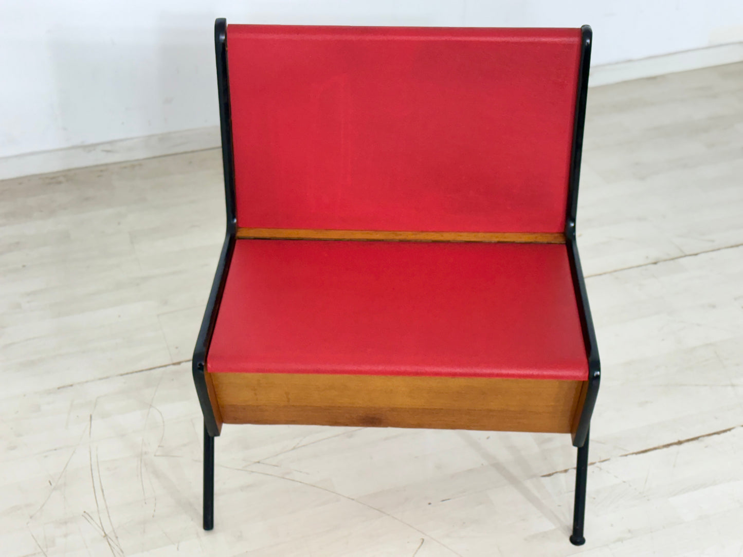 Vintage Design Sitzbank – Mid Century Essbank Industrial-Look