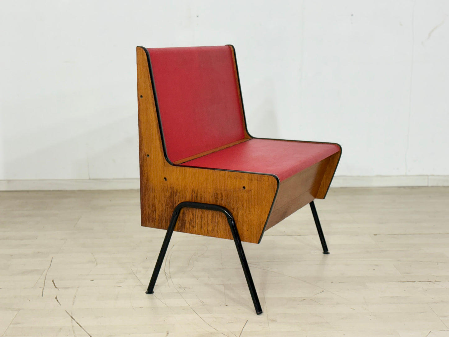 Vintage Design Sitzbank – Mid Century Essbank Industrial-Look