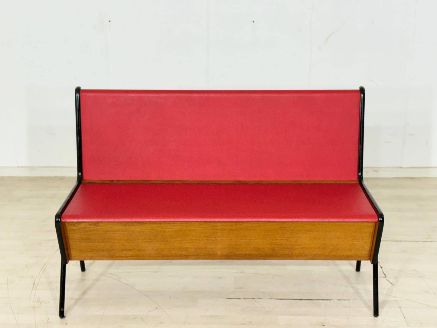 Vintage Design Sitzbank – Mid Century Essbank Industrial-Look