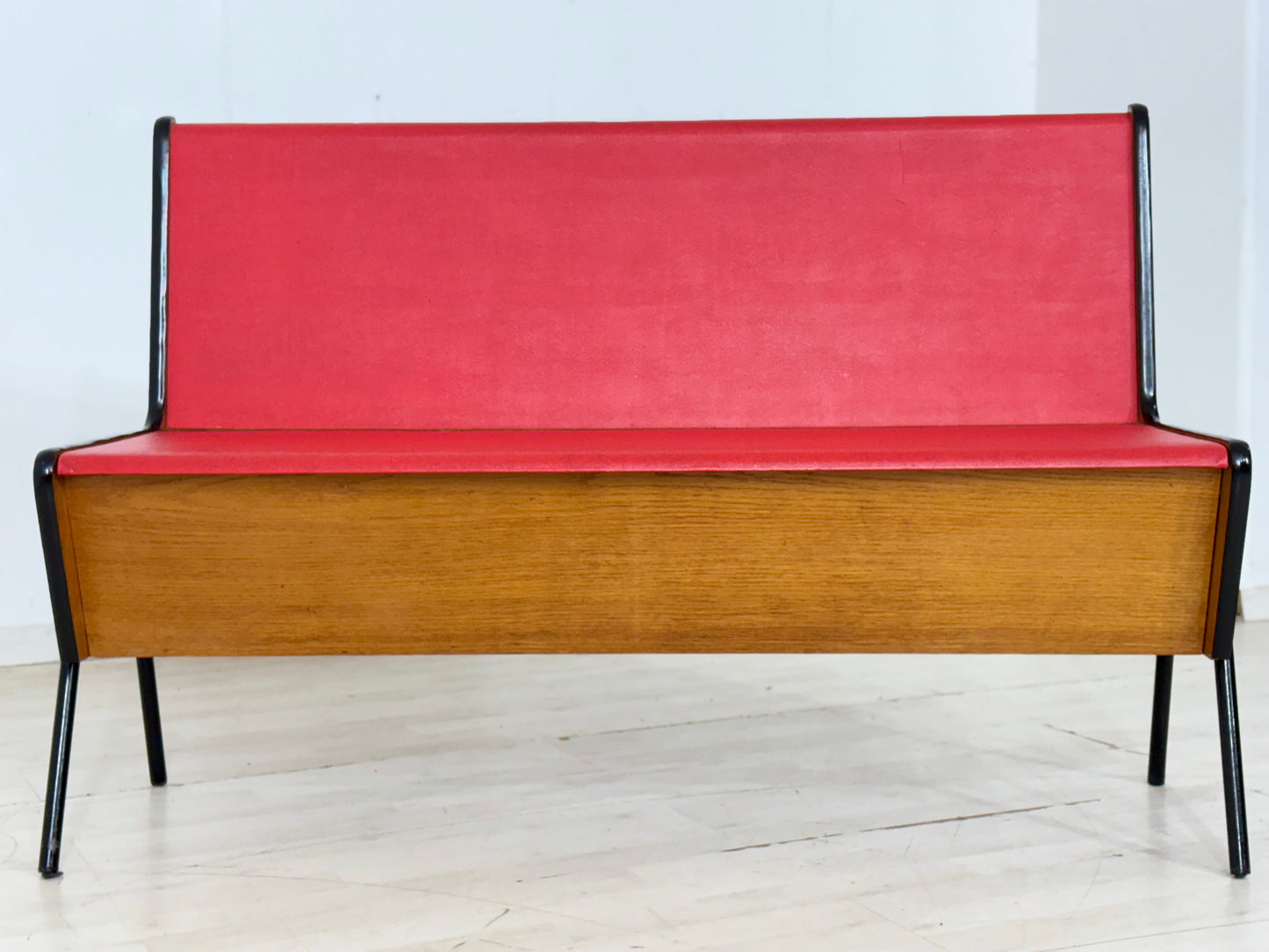 Vintage Design Sitzbank – Mid Century Essbank Industrial-Look