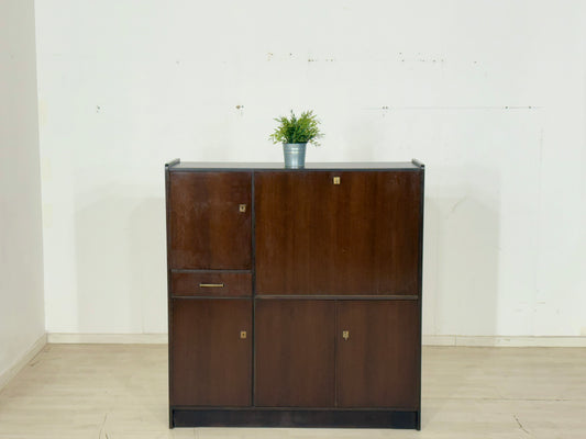 Mid-Century Sekretär / Schreibschrank – Mahagoni – 60er Jahre Vintage